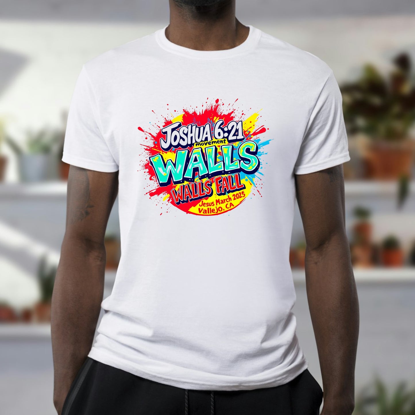 Jesus March T-shirt, Vallejo California 2025